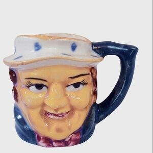 Rare Vintage Bust Toby Mug Made in Japan